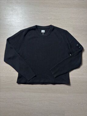 C.P. Company Black Knit Crewneck